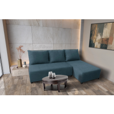  Lívia sarokkanapé elragadó szürkés kadét szövettel 200x135cm-es fekvőfelülettel bútor