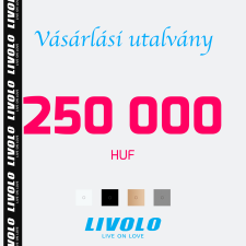  LIVOLO 250000 Ft értékű vásárlási utalvány vásárlási utalvány