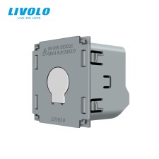 LIVOLO C706D LIVOLO 106D fényerőszabályzós-dimmer alternatív-váltó érintőkapcsoló betét, érintőpanel, 240V 2A 500W villanyszerelés
