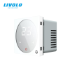 LIVOLO C7TMW LIVOLO érintős hőmérséklet kapcsoló, termosztát, 240V 16A, fehér