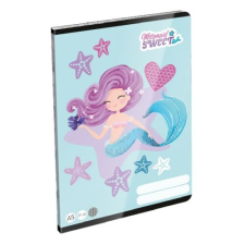 Lizzy Card Füzet LIZZY CARD A/5 32 lapos kockás 27-32 Mermaid Sweet füzet