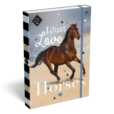 Lizzy Card Füzetbox A4 - Love Horses füzetbox