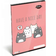 Lizzy Card KitTok Catto cicás sima füzet - 40 lapos A4 - Lizzy Card füzet