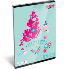  Lizzy Card Pillangós Lányos Füzet - A5 - 40 oldal füzet