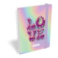 Lizzy Trade Kft. Bizományos Lizzy Heti Tervező B6 Spirál 2026 AMAZING határidőnapló