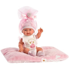 Llorens 26316 New Born Kislány - Élethű játékbaba teljesen vinyl testtel - 26 cm élethű baba