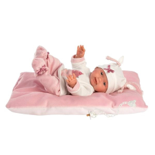 Llorens 63201 New Born kisfiú - élethű játékbaba teljes vinyl testtel - 31 cm élethű baba