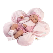 Llorens 63592 New Born kislány - élethű játékbaba teljes vinyl testtel - 35 cm élethű baba