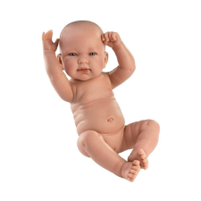 Llorens 73802 New Born Kislány - élethű újszülött játékbaba teljesen vinyl testtel - 40 cm baba