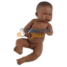 Llorens - Lány csecsemő baba néger 45cm baba