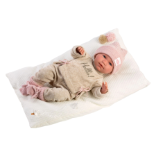 Llorens újszülött baba hangokkal és puha testtel - 42 cm élethű baba