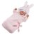 Llorens Újszülött síró lány baba nyuszis pólyával (36 cm)