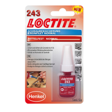 Loctite 243 menetrögzítő 5 ml ragasztóanyag