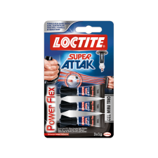 Loctite H1880803 Loctite Super Attack Power Flex mini trio gél, 3x1g konyhai eszköz