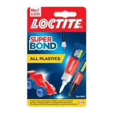 Loctite Super Bond ALL PLASTICS pillanatragasztó 2g+4ml (HRL006) ragasztó