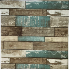 Loft brick patina - Régies színes szivacsos öntapadós 3d falmatrica tapéta, díszléc és más dekoráció