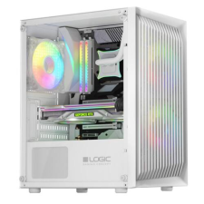 Logic ATOS ARGB Mini USB 3.0 Enclosure White számítógép ház
