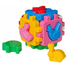  Logikai kocka állatokkal (03007) formabedobó