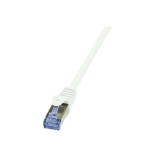 LogiLink 10G S/FTP PIMF PrimeLine patch kábel CAT6A 0,50m fehér (CQ3021S) kábel és adapter
