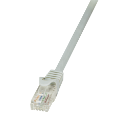LogiLink 1m Cat.6 U/UTP hálózati kábel Fehér Cat6 U/UTP (UTP) kábel és adapter