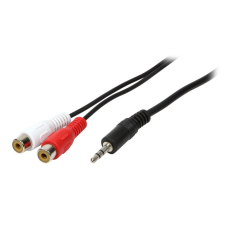 LogiLink 3.5mm stereo male -> 2 x Cinch female 0.2m (CA1047) (CA1047) kábel és adapter