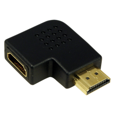 LogiLink - adapter, 90 fokos derékszög, HDMI anya-->HDMI apa - AH0008 kábel és adapter