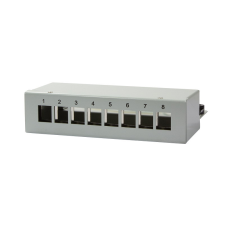 LogiLink Asztali keystone panel 8 keystone modulhoz, árnyékolt egyéb hálózati eszköz