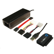 LogiLink AU0006C USB 2.0 AM --&gt; IDE &amp; SATA w. OTB kábel és adapter