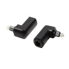  Logilink Audioadapter (90 ), Toslink/M Toslink/F, fekete kábel és adapter