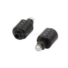 LogiLink Audioadapter, Toslink/M - Mini-Toslink/F, fekete (LOGILINK_CA1016) kábel és adapter