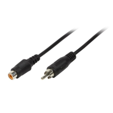 LogiLink audiokábel RCA/M - RCA/M 10m fekete (CA1033) (CA1033) kábel és adapter