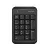 LogiLink Billentyűzet, Bluetooth 5.1, 17 billentyű, fekete