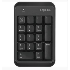 LogiLink Bluetooth 5.1 Billentyűzet fekete (ID0201) billentyűzet