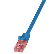 LogiLink CAT6 U-FTP Patch Cable 10m blue kábel és adapter