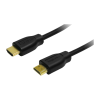 LogiLink CH0005 HDMI - HDMI Nagy sebességű összekötőkábel Ethernettel 0,5m Fekete