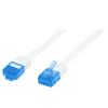 LogiLink CP0134 Cat5e lapos patch - Fehér - 1m