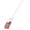 LogiLink CQ2031S CAT6 S-FTP Patch Cable 1m White