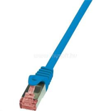 LogiLink CQ2076S 5m Cat6 S/FTP dupla árnyékolású kék patch kábel (LOGILINK_CQ2076S) kábel és adapter