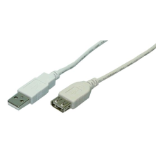 LogiLink CU0011 USB 2.0  hosszabbító kábel 3m (CU0011) kábel és adapter
