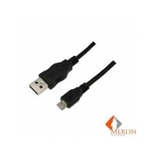 LogiLink CU0059 USB 2.0 A típus - B típus Micro kábel 3m kábel és adapter