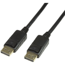 LogiLink CV0076 DisplayPort 1.2 connection kábel, 4K2K/60Hz, 7.5m kábel és adapter