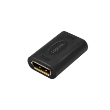LogiLink DisplayPort adapter DP/F UHD 8K/60 Hz fekete (CV0145) (CV0145) kábel és adapter