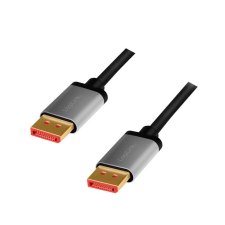  Logilink DisplayPort cable DP/M to DP/M 8K/60 Hz 3m Black/Grey kábel és adapter