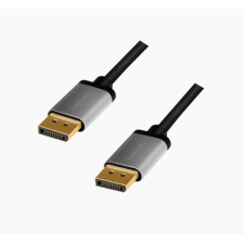 LogiLink DisplayPort kábel DP/M-DP/M 4K/60 Hz 2m alu (CDA0101) (CDA0101) kábel és adapter