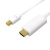 LogiLink DisplayPort kábel, mDP/M-HDMI-A/M, 4K/30 Hz, fehér, 5 m
