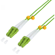 LogiLink Fiber Optic LC Összekötő Zöld 2m FP5LC02 kábel és adapter