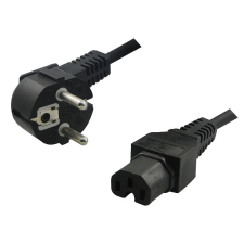 LogiLink hálózati tápkábel 2m fekete (CP105) (CP105) kábel és adapter
