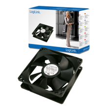 LogiLink ház hűtő ventilátor 8 cm fekete /FAN101/ hűtés
