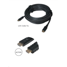 LogiLink HDMI Active, M/M, 15m kábel fekete (CHA0015) (CHA0015) kábel és adapter