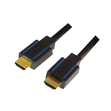 LogiLink HDMI-kábel, A/M-A/M, 4K/60 Hz, 1,8 m kábel és adapter